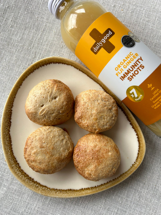 Lemon Ginger Scones